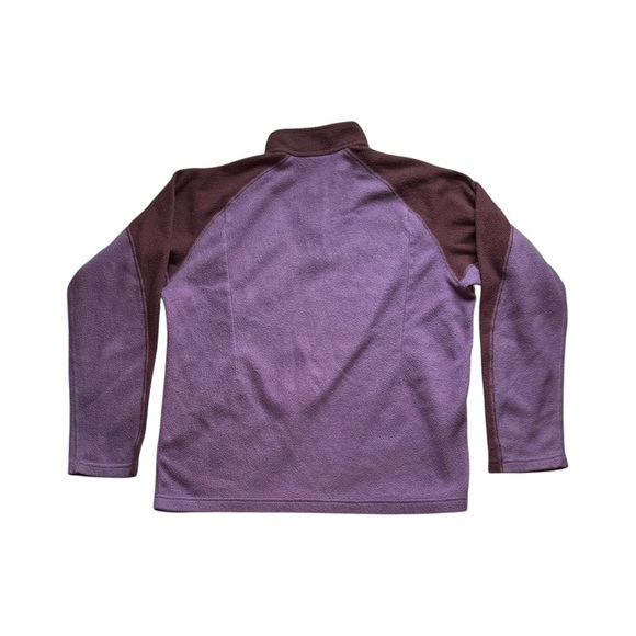 Patagonia El Cap Zip-T Fleece Pullover in Purple/Burgundy Youth XL/Women’s XS - Picture 2 of 6